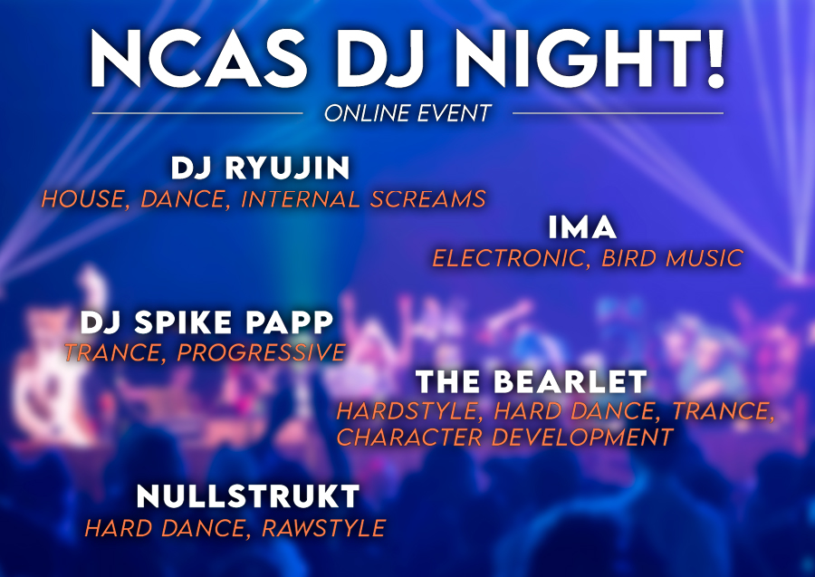 NCAS DJ Night