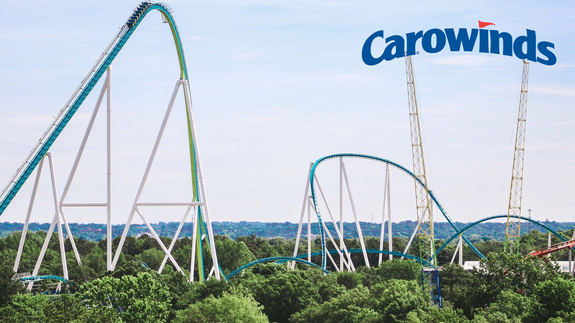 Carowinds banner.